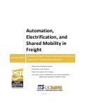 Cover page: Automation, Electrification, and Shared Mobility in Freight