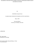 Cover page: EXAMINING THE EFFECTS OF SCREEN VIOLENCE EXPOSURE ON BENEVOLENT AND HOSTILE SEXISM