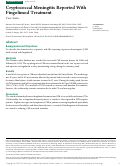 Cover page: Cryptococcal Meningitis Reported With Fingolimod Treatment