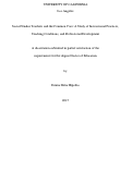 Cover page: Social Studies Teachers and the Common Core: A Study of Instructional Practices, Teaching Conditions, and Professional Development