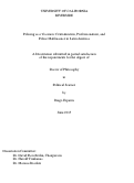 Cover page: Policing as a Vocation: Centralization, Professionalism, and Police Malfeasance in Latin America