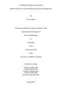 Cover page: Unmaking the Mediterranean Border. Mediterraneanism, Colonial Mobilities and Postcolonial Migration.