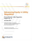 Cover page: Advancing Equity in Utility Regulation