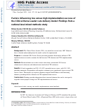 Cover page: Factors Influencing Implementation Success of the Clinical Nurse Leader Care Delivery Model: Findings From a National-Level Mixed-Methods Study.