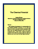 Cover page: The Chemical Potential