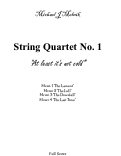 Cover page: String Quartet No.1 "At least it's not cold"
