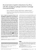 Cover page: Structural basis of specific interactions of Lp-PLA2 with HDL revealed by hydrogen deuterium exchange mass spectrometry[S]