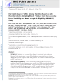 Cover page: HIV risk behavior profiles among men who have sex with men interested in donating blood: Findings from the Assessing Donor Variability and New Concepts in Eligibility study.