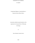 Cover page: Computational Methods to Understand Mexico's Organized Crime and Drug Violence