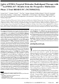 Cover page: Safety of PSMA-Targeted Molecular Radioligand Therapy with 177Lu-PSMA-617: Results from the Prospective Multicenter Phase 2 Trial RESIST-PC (NCT03042312).