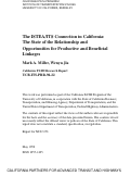 Cover page: The ISTEA/ITS Connection In California: The State Of The Relationship And Opportunities For Productive And Beneficial Linkages
