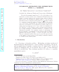 Cover page: Covariance estimation for distributions with ${2+\varepsilon}$ moments