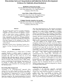 Cover page: Dissociation between Categorization and Induction Early in Development: Evidence for Similarity-Based Induction