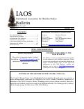 Cover page of IAOS Bulletin 72