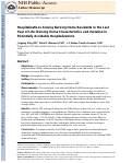 Cover page: Hospitalizations of Nursing Home Residents in the Last Year of Life: Nursing Home Characteristics and Variation in Potentially Avoidable Hospitalizations