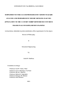 Cover page: Simplified vector-valued probabilistic seismic hazard analysis and probabilistic seismic demand analysis : application to the 13-story NEHRP reinforced concrete frame-wall building design example