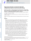 Cover page: Hippocampal subregions and networks linked with antidepressant response to electroconvulsive therapy