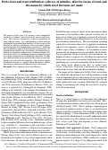 Cover page: Proto-trust and trust attribution: a theory of intuitive, affective forms of trust and the means by which trust decisions are made