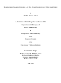 Cover page: Manufacturing Consumer Protection Law: The Private Construction of Public Legal Rights