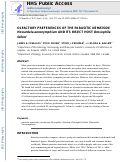 Cover page: Olfactory Preferences of the Parasitic Nematode Howardula aoronymphium and its Insect Host Drosophila falleni