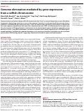 Cover page: Genome elimination mediated by gene expression from a selfish chromosome