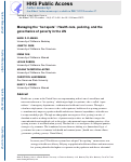 Cover page of Managing the “hot spots”