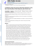 Cover page: Contribution of nascent cohesive fiber-fiber interactions to the non-linear elasticity of fibrin networks under tensile load