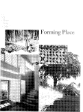 Cover page: Forming Place, Informing Practice