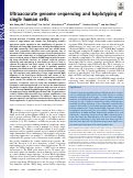 Cover page: Ultraaccurate genome sequencing and haplotyping of single human cells