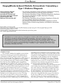 Cover page: Empagliflozin-induced Diabetic Ketoacidosis Unmasking a Type 1 Diabetes Diagnosis