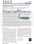 Cover page: Mining the Carbon Intermediates in Plastic Waste Upcycling for Constructing C-S Bond.