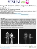 Cover page: A boy with rash and joint pain diagnosed with scurvy: a case report