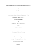 Cover page: Validations of Computational Codes of Molten Salt Reactors