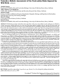 Cover page: Towards a Holistic Assessment of the Food-safety Risks Imposed by Wild Birds (Abstract)