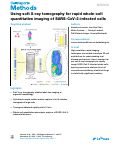 Cover page: Using soft X-ray tomography for rapid whole-cell quantitative imaging of SARS-CoV-2-infected cells