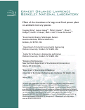 Cover page: Effect of the shutdown of a large coal fired power plant on ambient mercury species