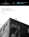 Cover page: Systemic Racial Inequality and the COVID-19 Renter Crisis
