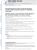 Cover page: Participant experiences in HIV cure-directed trial with an extended analytical treatment interruption in Philadelphia, United States.