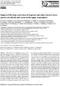 Cover page: Impact of the deep convection of isoprene and other reactive trace species on radicals and ozone in the upper troposphere