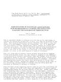 Cover page: Participation in voluntary associations: How membership in a formal organization changes the rewards of participation