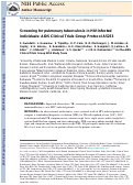 Cover page: Screening for pulmonary tuberculosis in HIV-infected individuals: AIDS Clinical Trials Group Protocol A5253