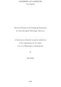 Cover page: Resolvent Estimates and Semigroup Expansions for Non-self-adjoint Schrodinger Operators