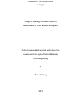 Cover page: Changes in Hydrologic Extremes: Impacts of Nonstationarity on Water Resource Management