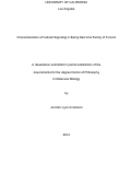 Cover page: Characterization of Cellular Signaling in Ewing Sarcoma Family of Tumors