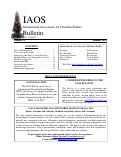 Cover page: IAOS Bulletin 51