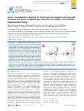 Cover page: Anion Complexation Studies of 3‑Nitrophenyl-Substituted Tripodal Thiourea Receptor: A Naked-Eye Detection of Sulfate via Fluoride Displacement Assay