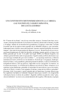 Cover page: A metonymized bearing: Las 'Noches de Carmen Miranda' by Lucia Guerra