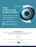 Cover page of The Circular Directory – Closing the Loop on Single-Use to Reuse, a One Stop Shop for Restaurants to Make a Sustainable Transition