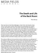 Cover page: The Death and Life of the Back Room