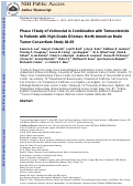 Cover page: Phase I Study of Vorinostat in Combination with Temozolomide in Patients with High-Grade Gliomas: North American Brain Tumor Consortium Study 04-03